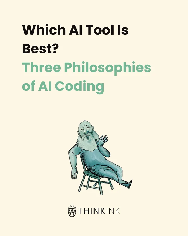 Which AI Tool is Best? Three Philosophies of AI Coding