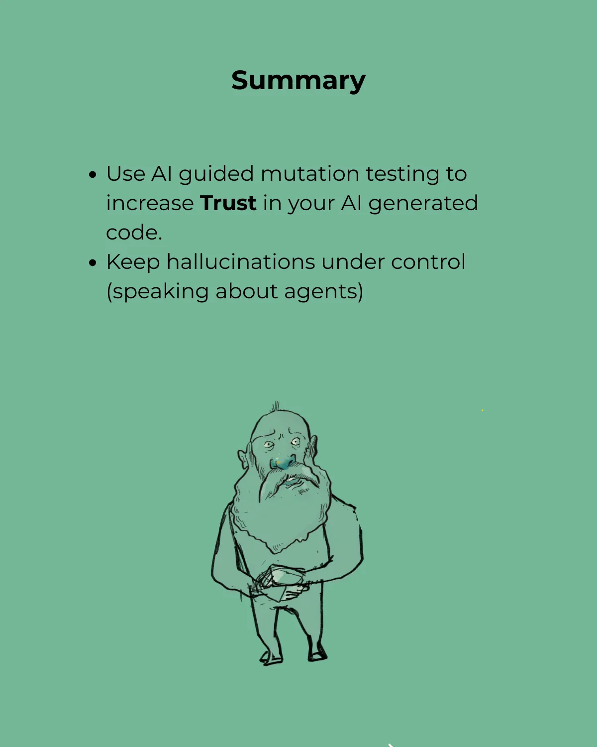What Happens When Mutations Meet Hallucinations? - slide 9 of 10